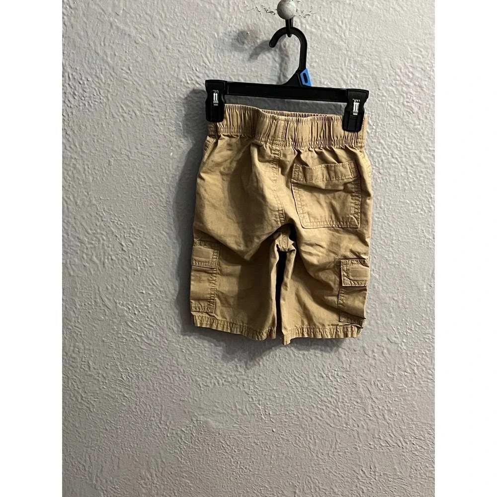 The Children's Place Boys Cargo Shorts Beige Size 6 Slim